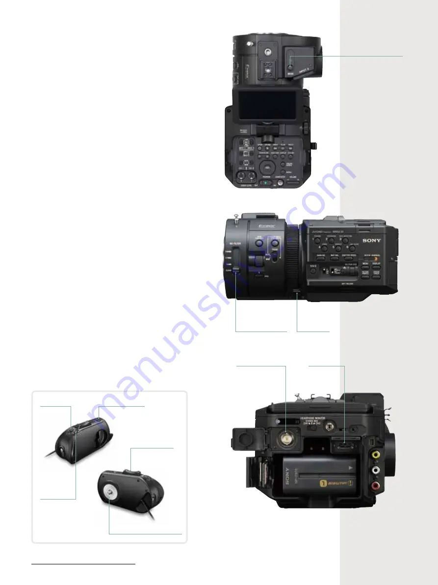 Sony NEX-FS700R Скачать руководство пользователя страница 6