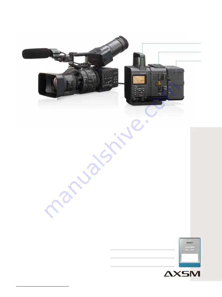 Sony NEX-FS700R Скачать руководство пользователя страница 10