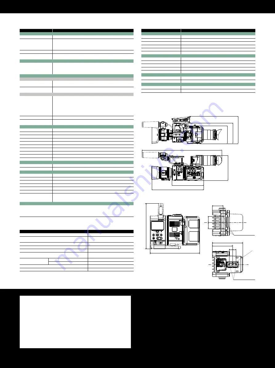 Sony NEX-FS700R Brochure & Specs Download Page 12