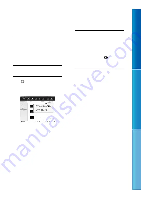 Sony NEX-VG30 Instruction & Operation Manual Download Page 57