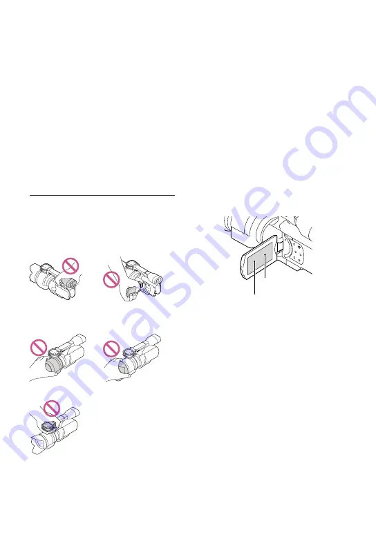 Sony NEX-VG30 Operating Manual Download Page 82