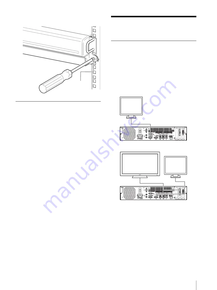 Sony NSR-1000 Series Installation Manual Download Page 15