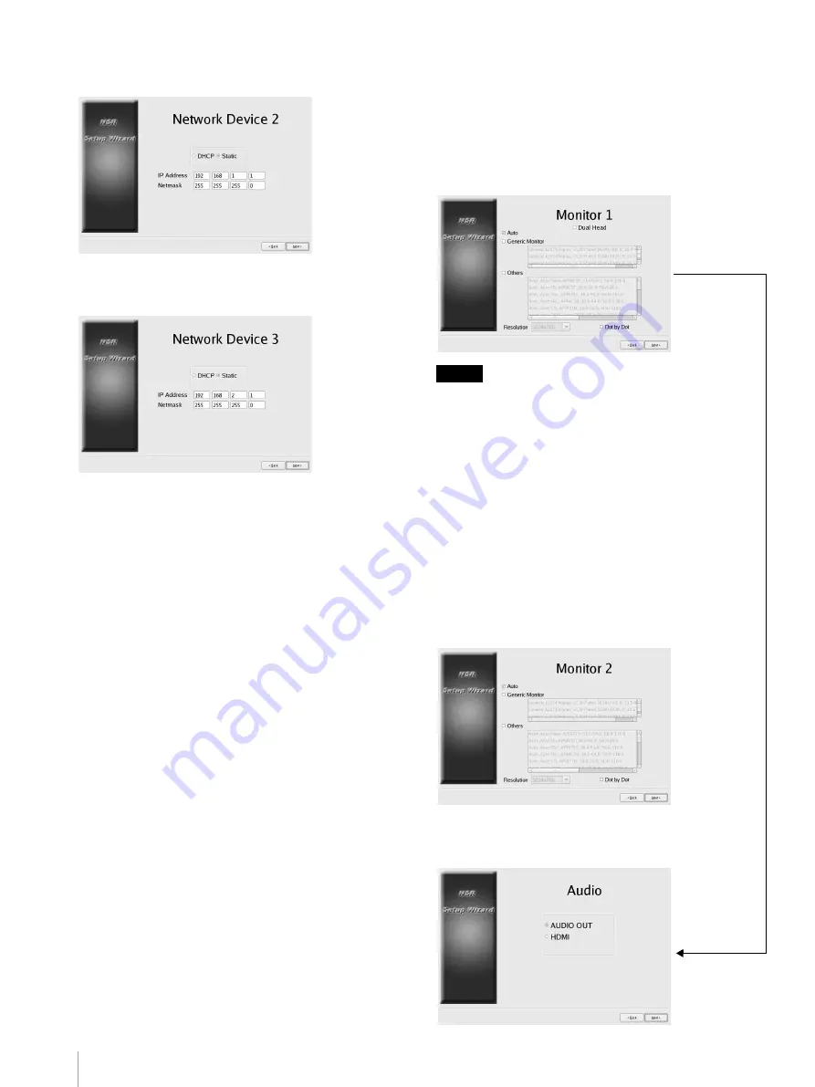 Sony NSR-1000 Series Installation Manual Download Page 22