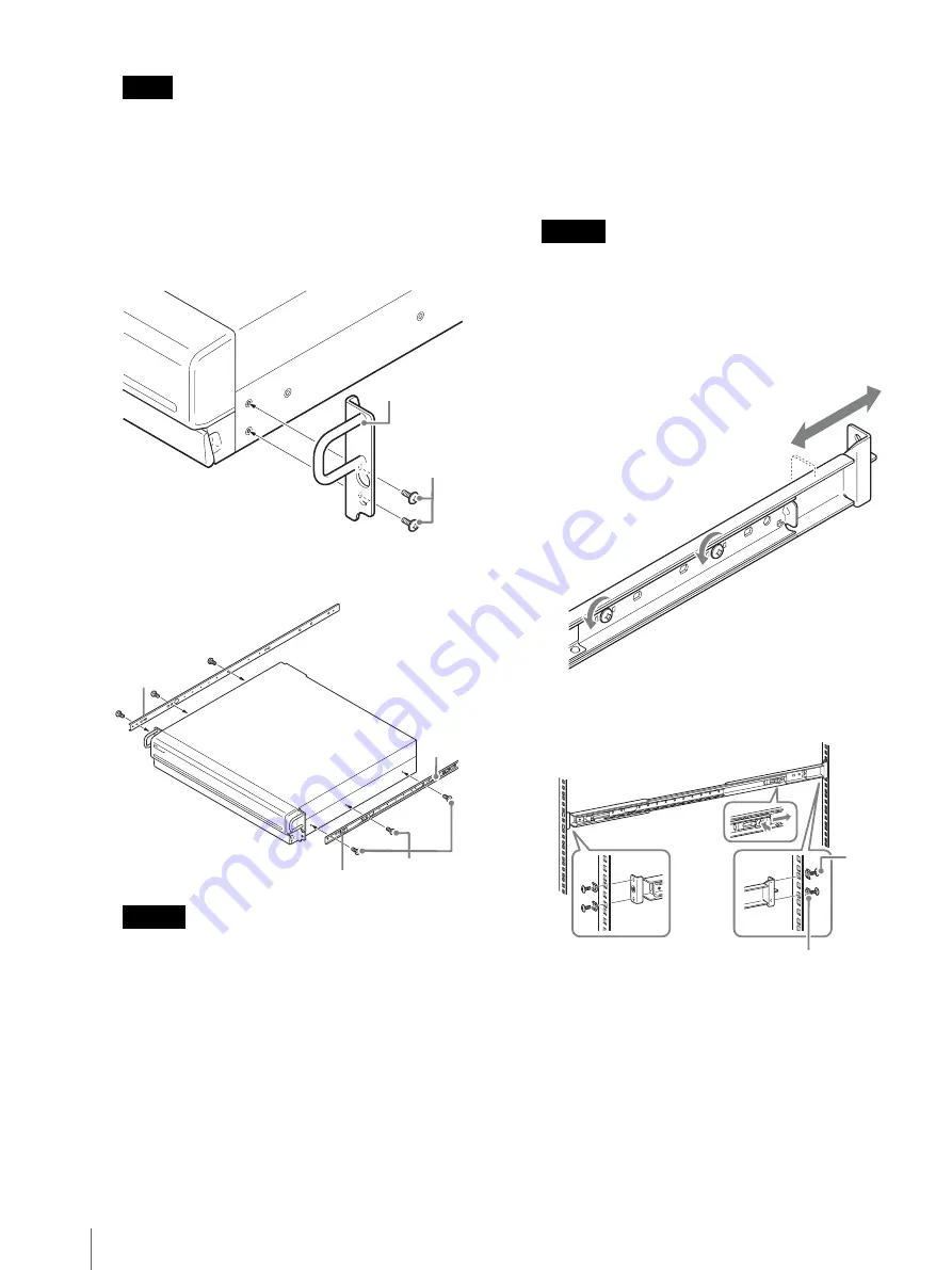 Sony NSR-1000 Series Installation Manual Download Page 72