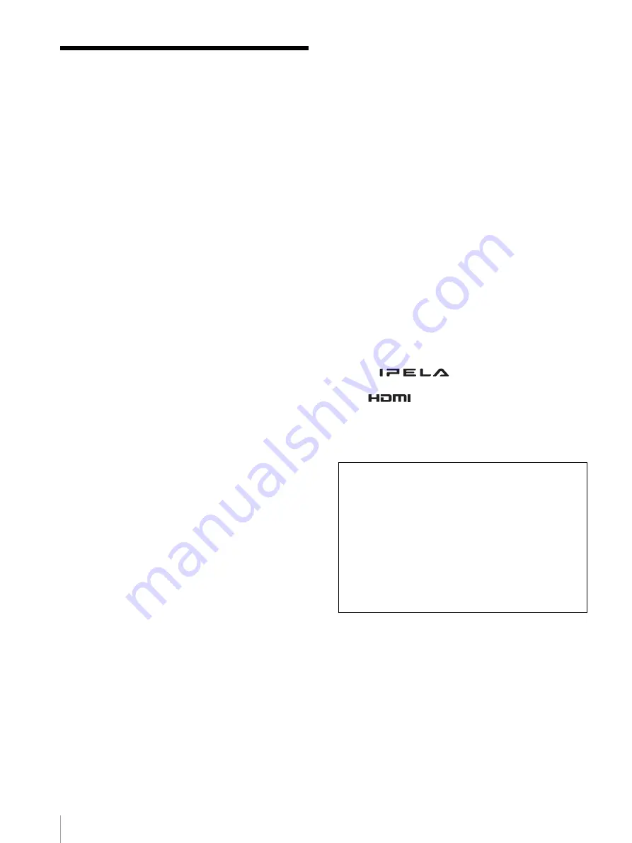 Sony NSR-1000 Series Installation Manual Download Page 224