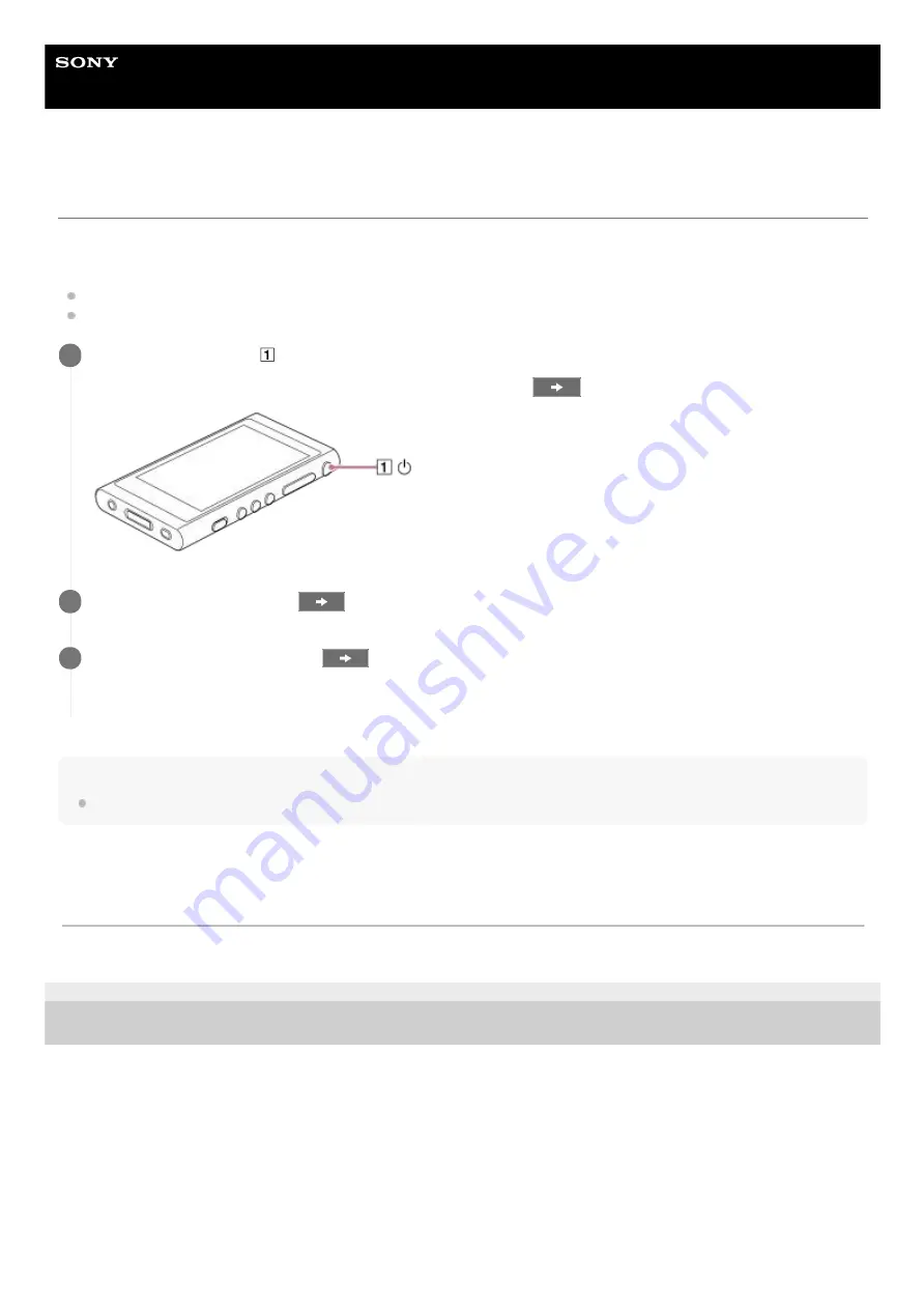 Sony NW-A55 Help Manual Download Page 15