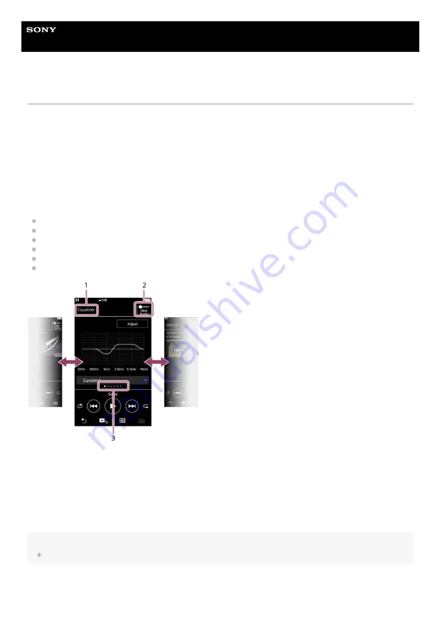 Sony NW-A55 Help Manual Download Page 42