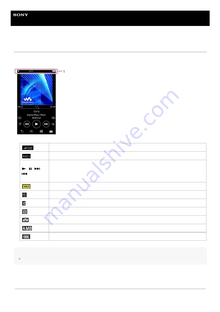 Sony NW-A55 Help Manual Download Page 53