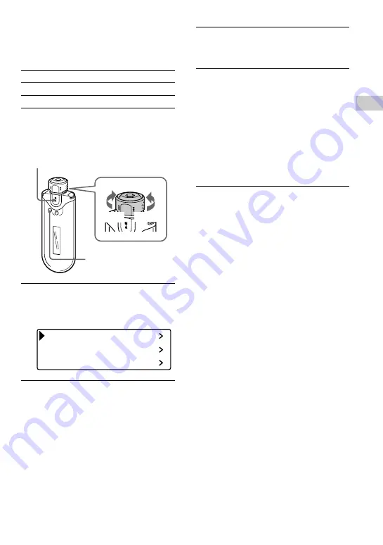 Sony NW-E505 - Network Walkman Operating Instructions Manual Download Page 29