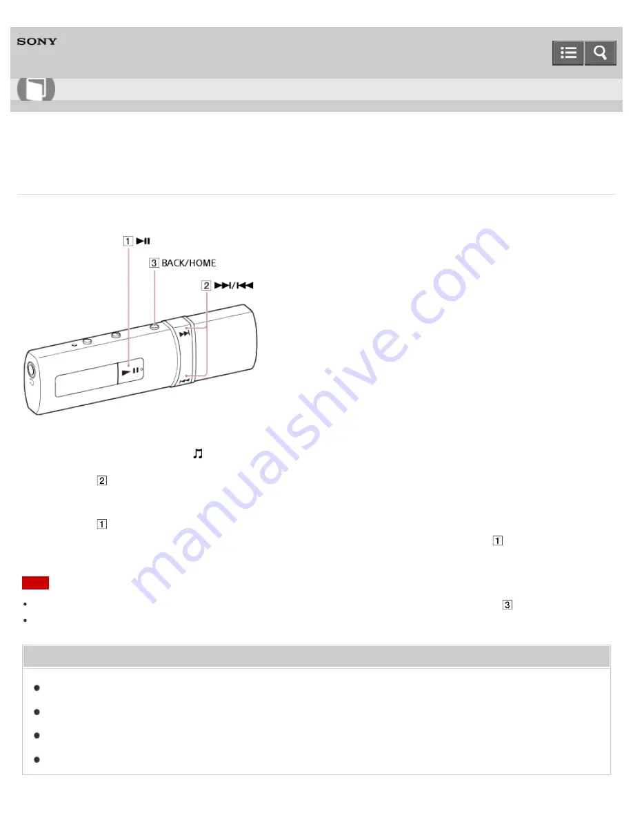 Sony NWZ-B183? NWZ-B183F Help Manual Download Page 94