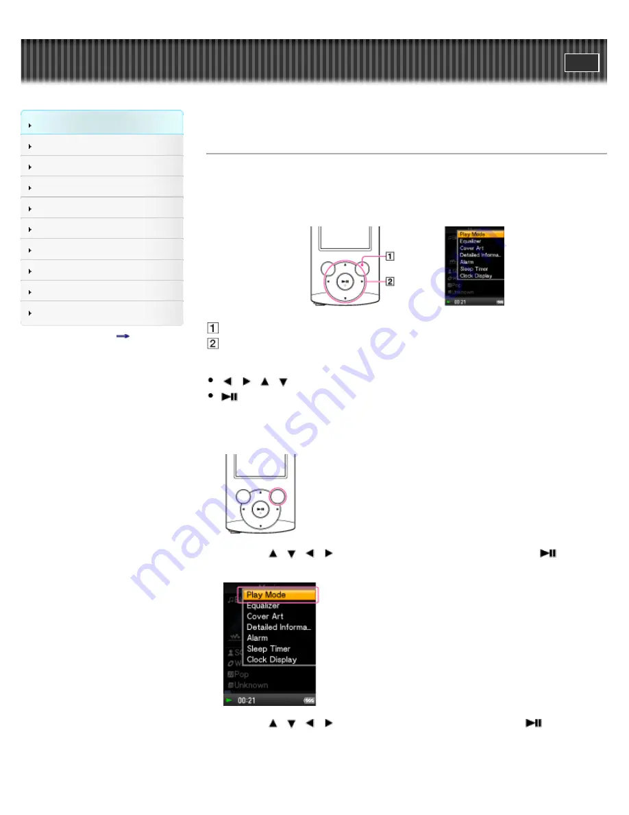 Sony NWZ-E364BLK User Manual Download Page 38