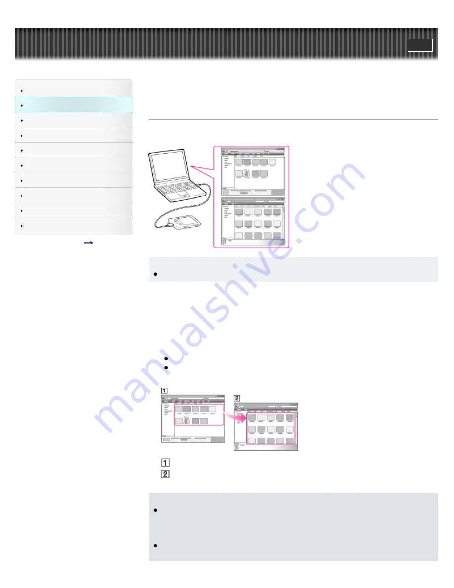 Sony NWZ-E364BLK User Manual Download Page 50