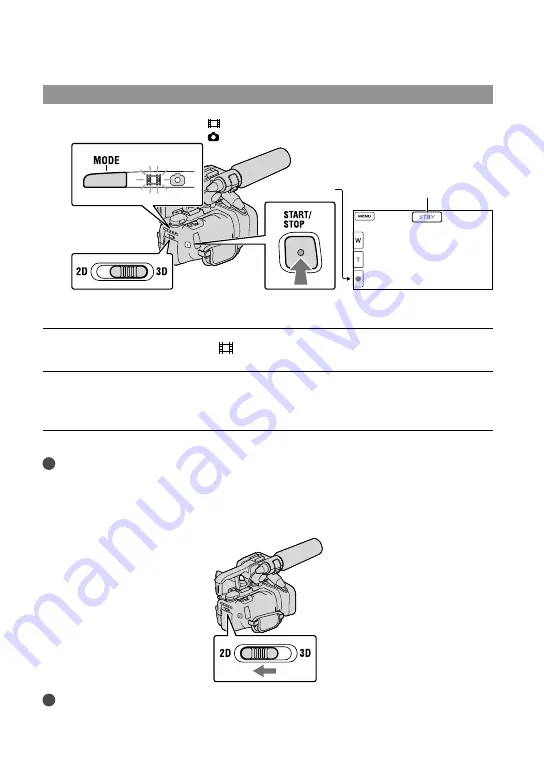 Sony nxcam HXR-NX3D1E Скачать руководство пользователя страница 24