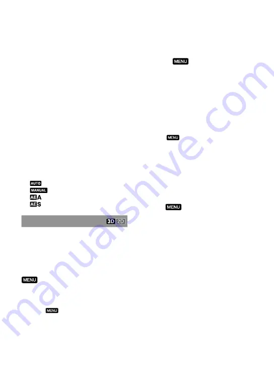 Sony nxcam HXR-NX3D1E Operating Manual Download Page 42