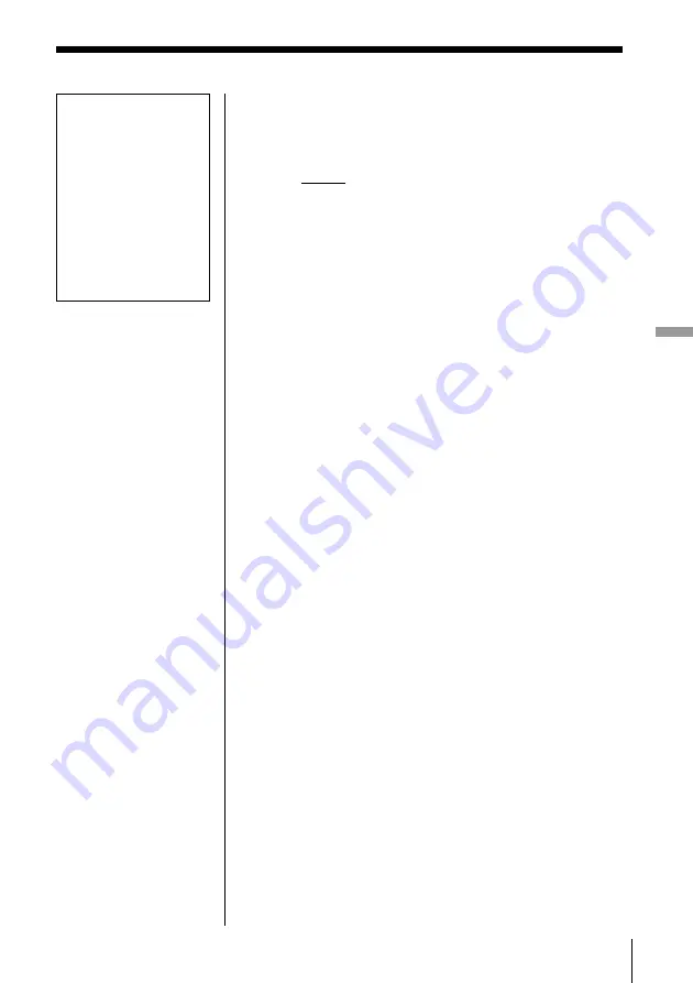 Sony PBD-D50 Operating Instruction Download Page 63