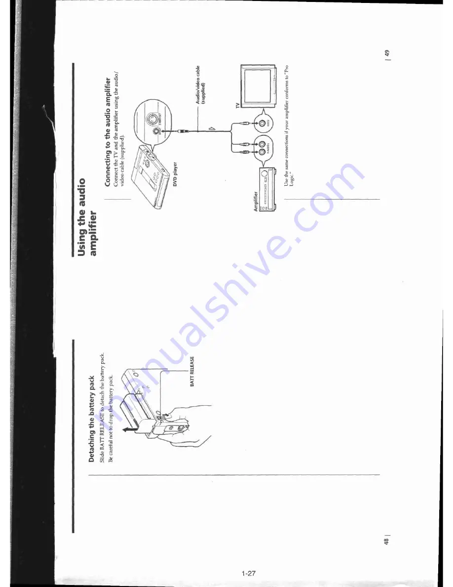 Sony PBD-V30 Скачать руководство пользователя страница 31