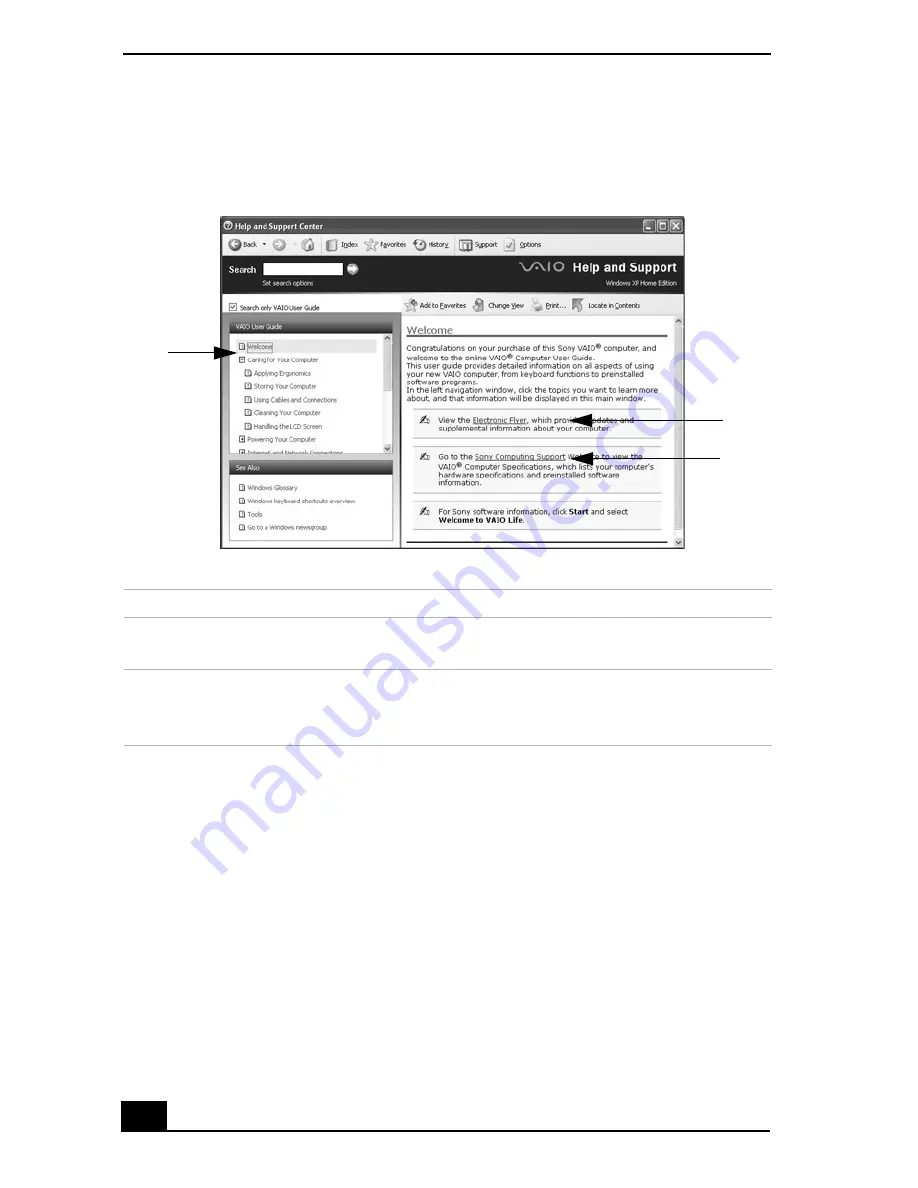 Sony PCG-591L Quick Start Manual Download Page 28