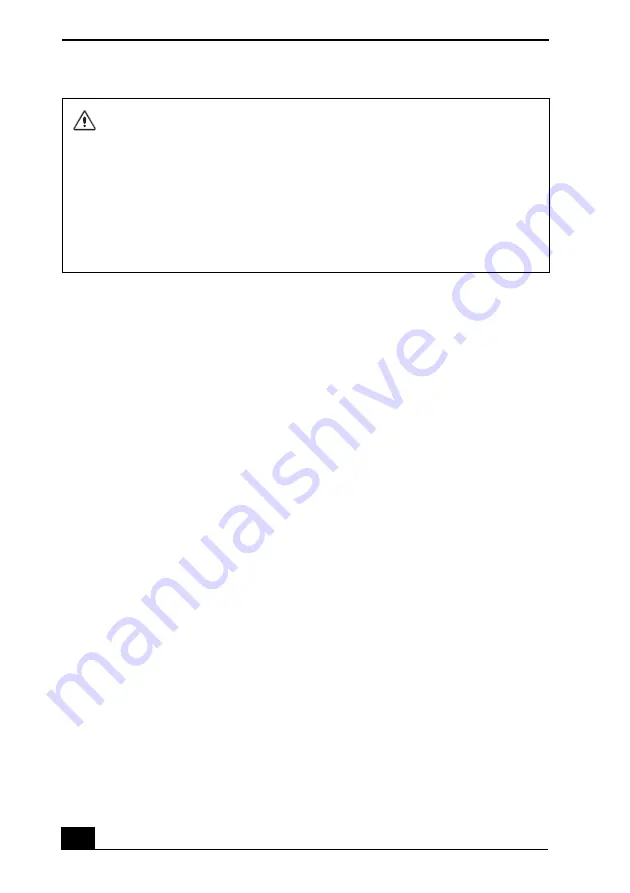 Sony PCG-7G1L Safety Information Manual Download Page 10