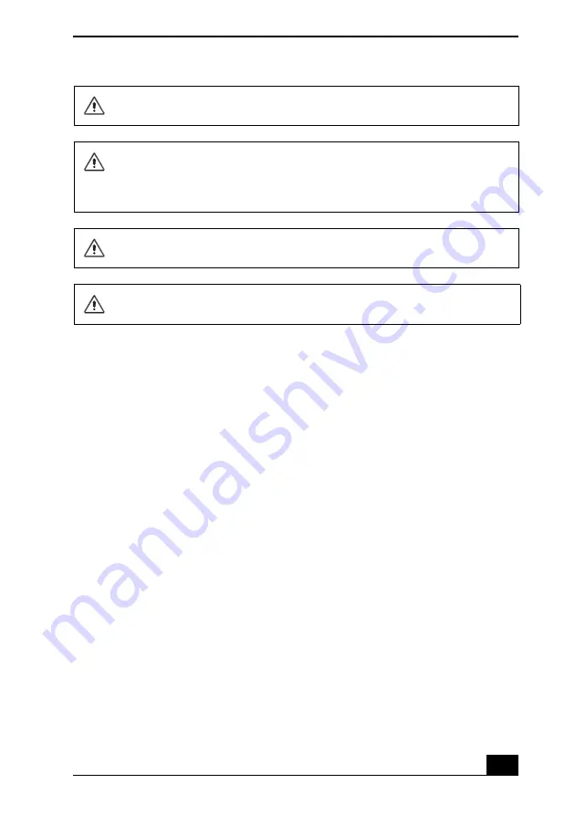 Sony PCG-7Q1L Safety Information Manual Download Page 5