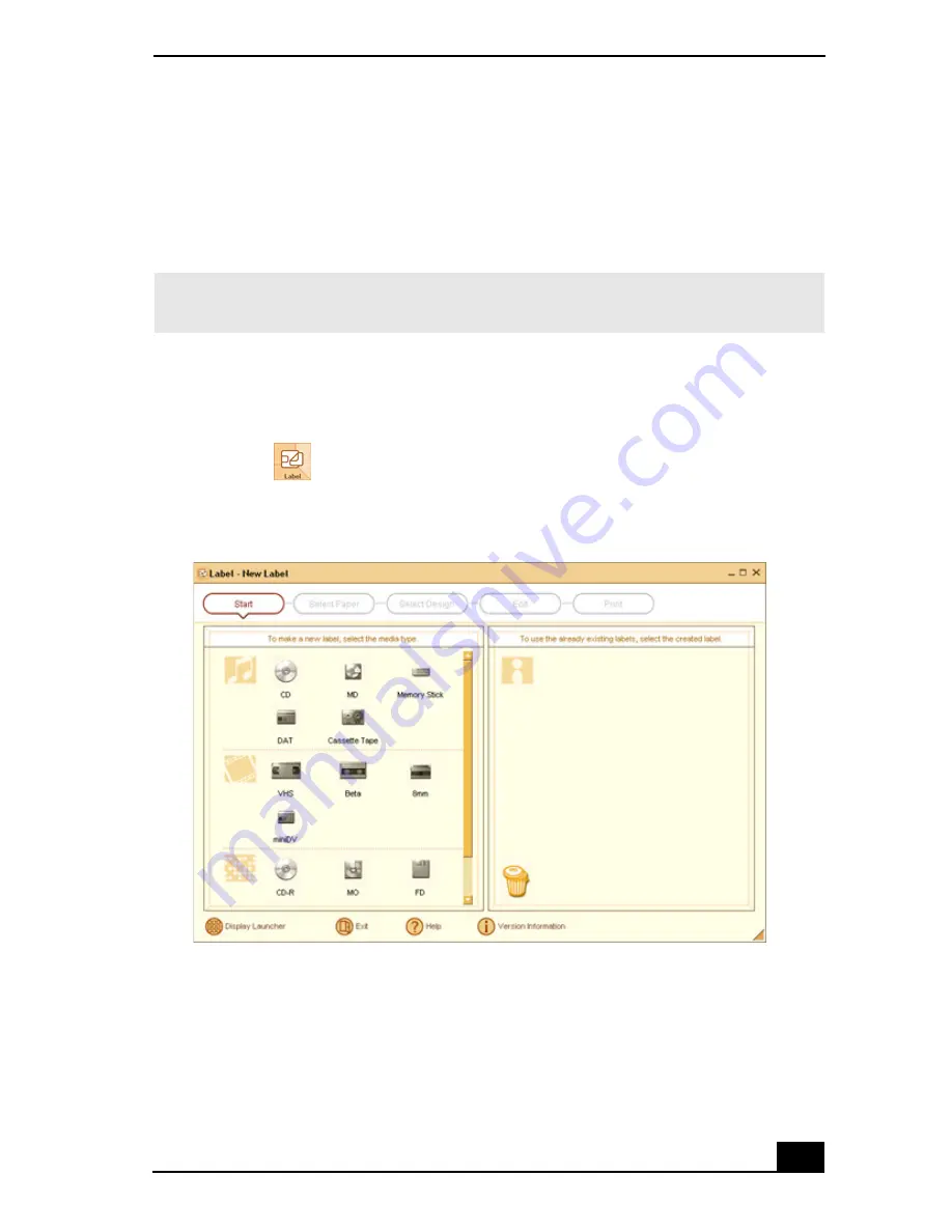 Sony PCG-R505ECP Primary User Manual Download Page 127