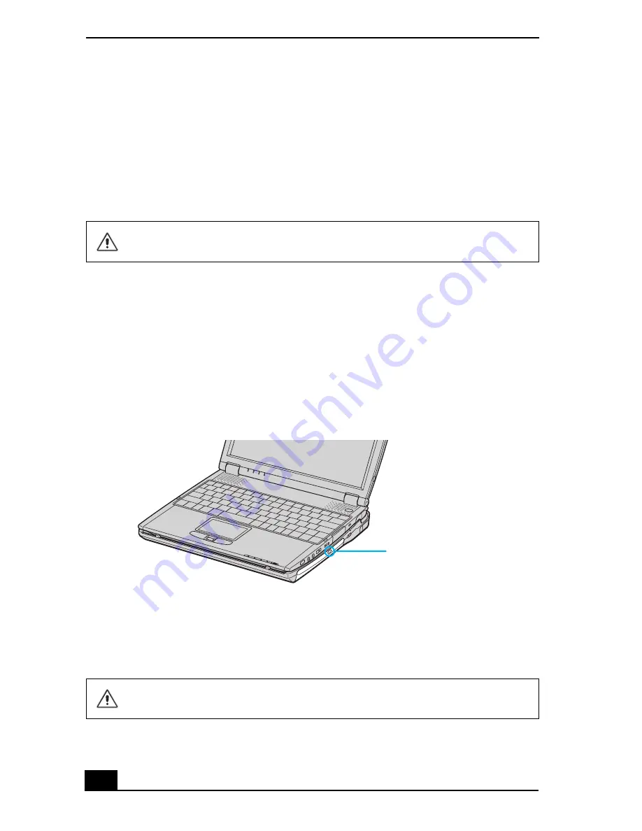 Sony PCG-R505ESP VAIO   (primary manual) User Manual Download Page 54