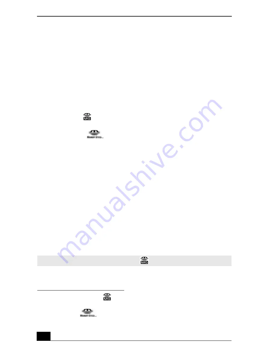 Sony PCG-R505JLC Primary User Manual Download Page 28