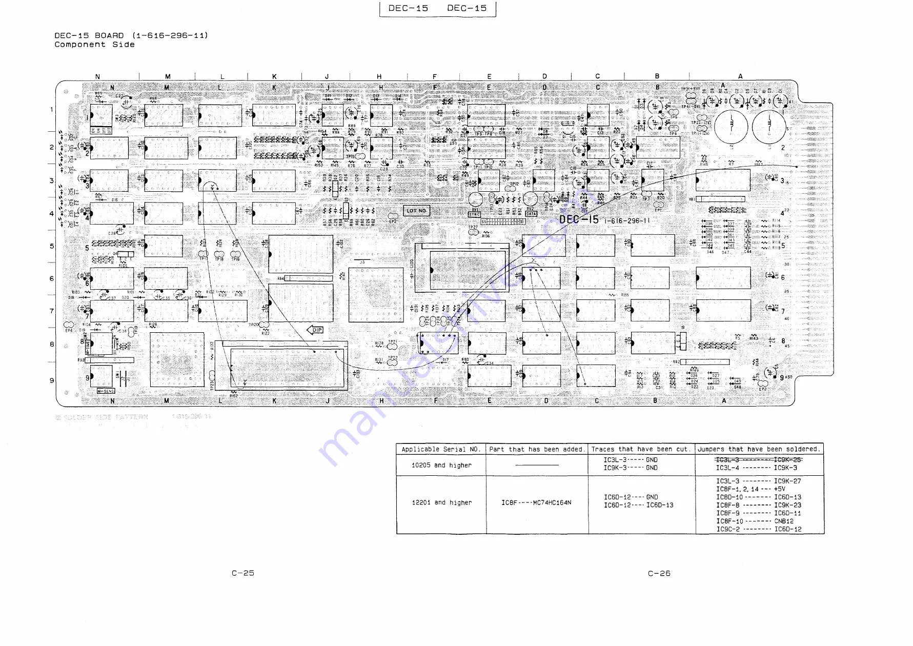 Sony PCM-1630 Operation And Maintenance Manual Download Page 103