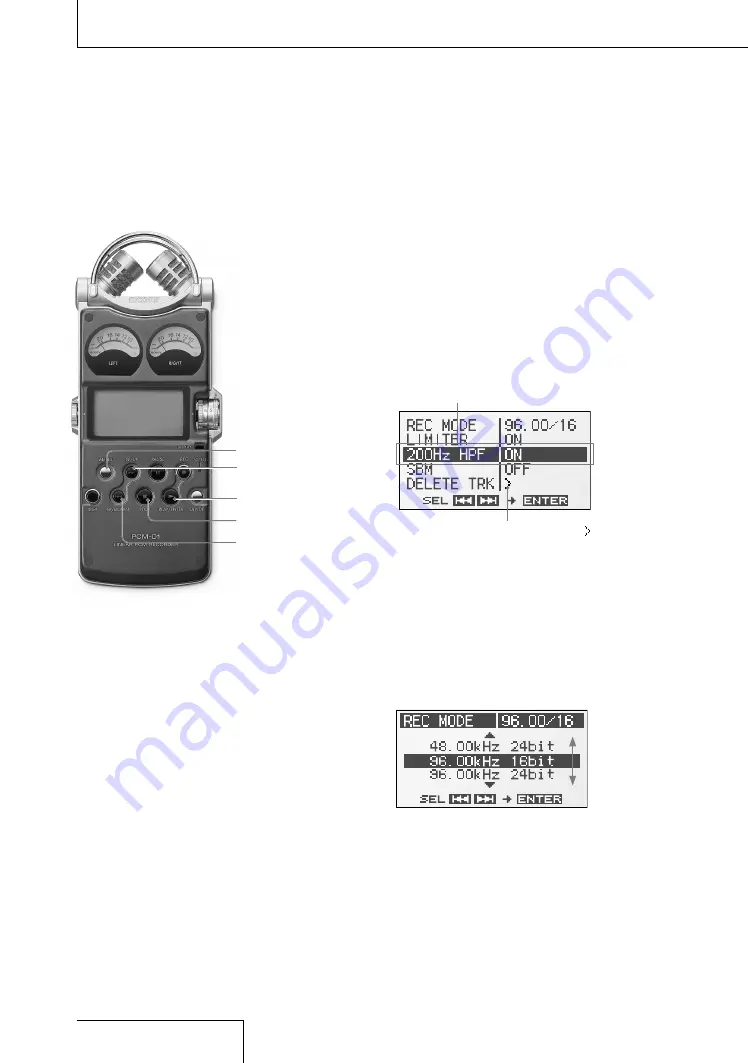 Sony PCMD1 - Professional XLR Microphone Preamp Operating Instructions Manual Download Page 34