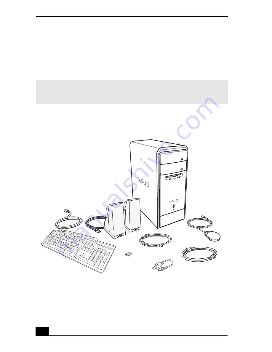 Sony PCV-RS600 Series Quick Start Manual Download Page 14