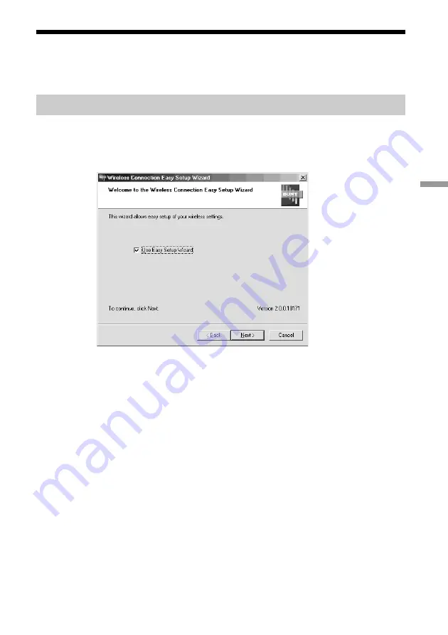 Sony PCWA-C700 - Wireless Lan Dual Pc Card Operating Instructions Manual Download Page 17