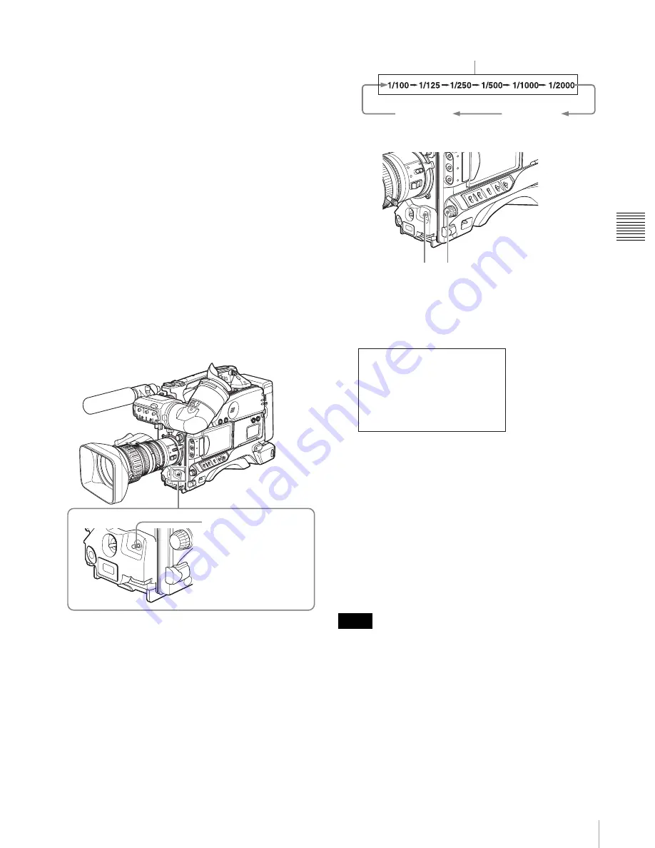 Sony PDW-F330K Operating Instructions Manual Download Page 63