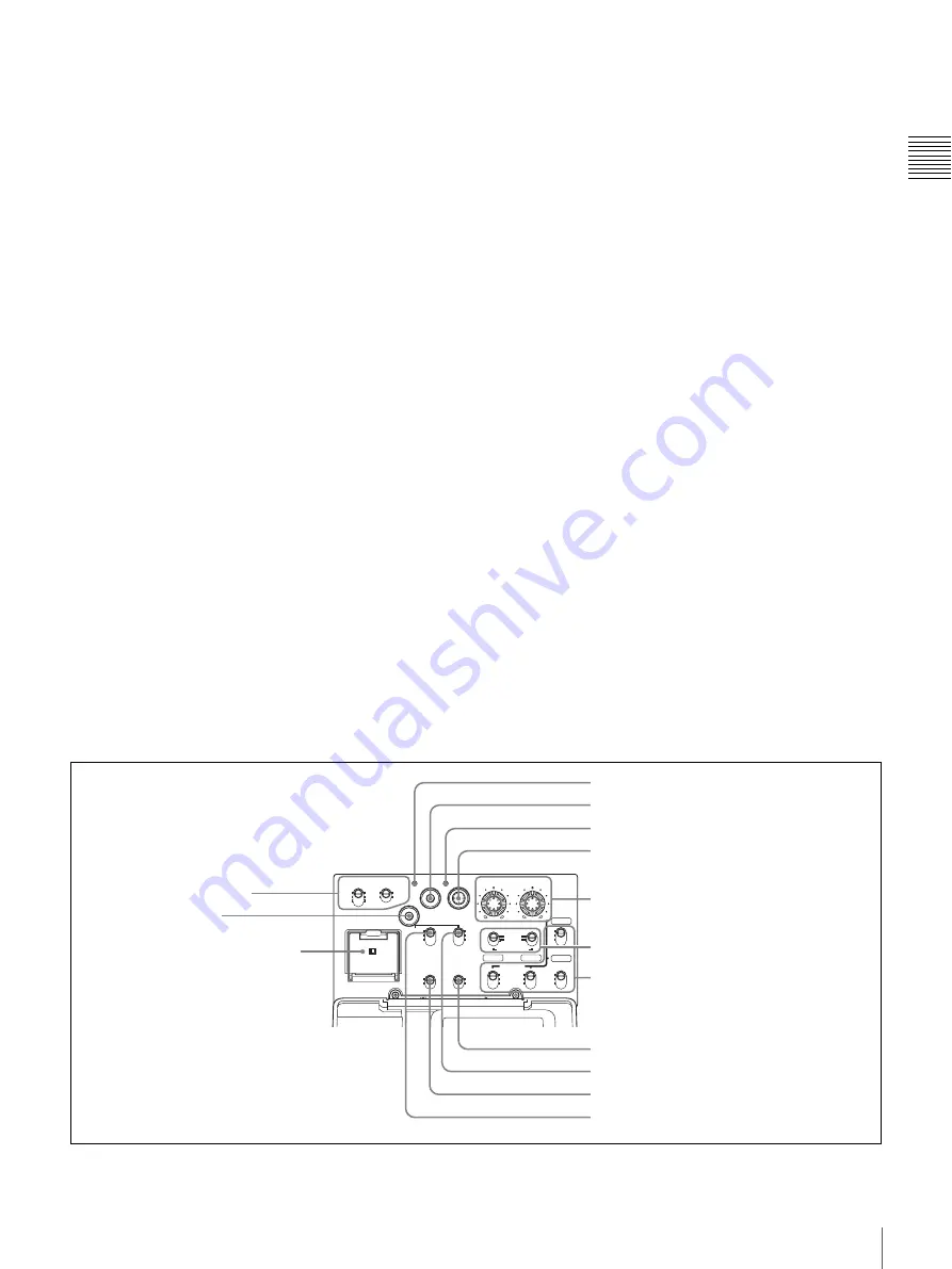 Sony PDW-F335K Operating Instructions Manual Download Page 21