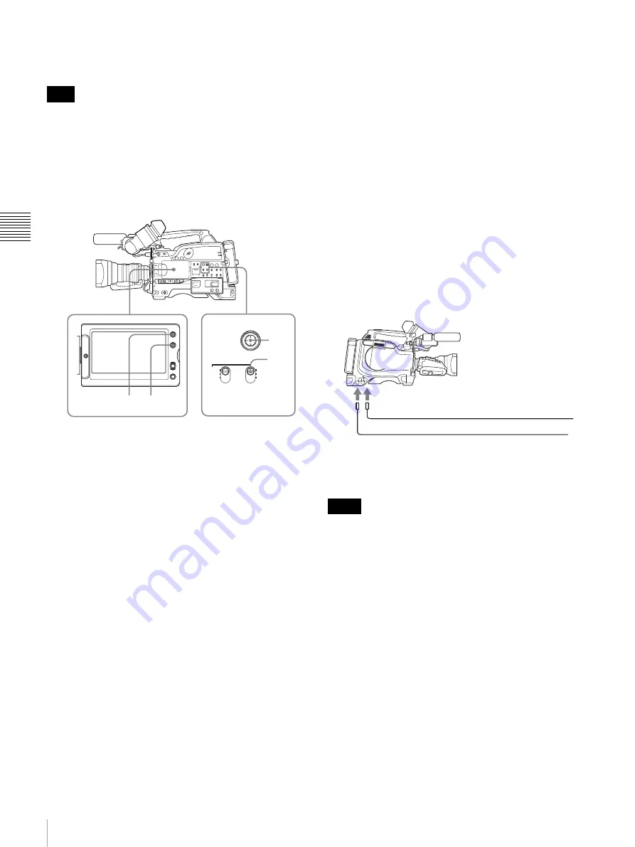 Sony PDW-F335K Operating Instructions Manual Download Page 64