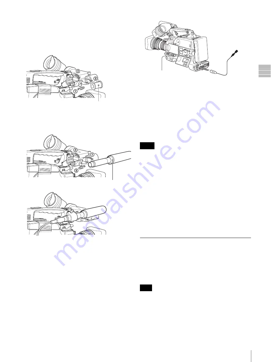 Sony PDW-F355L Operating Instructions Manual Download Page 41