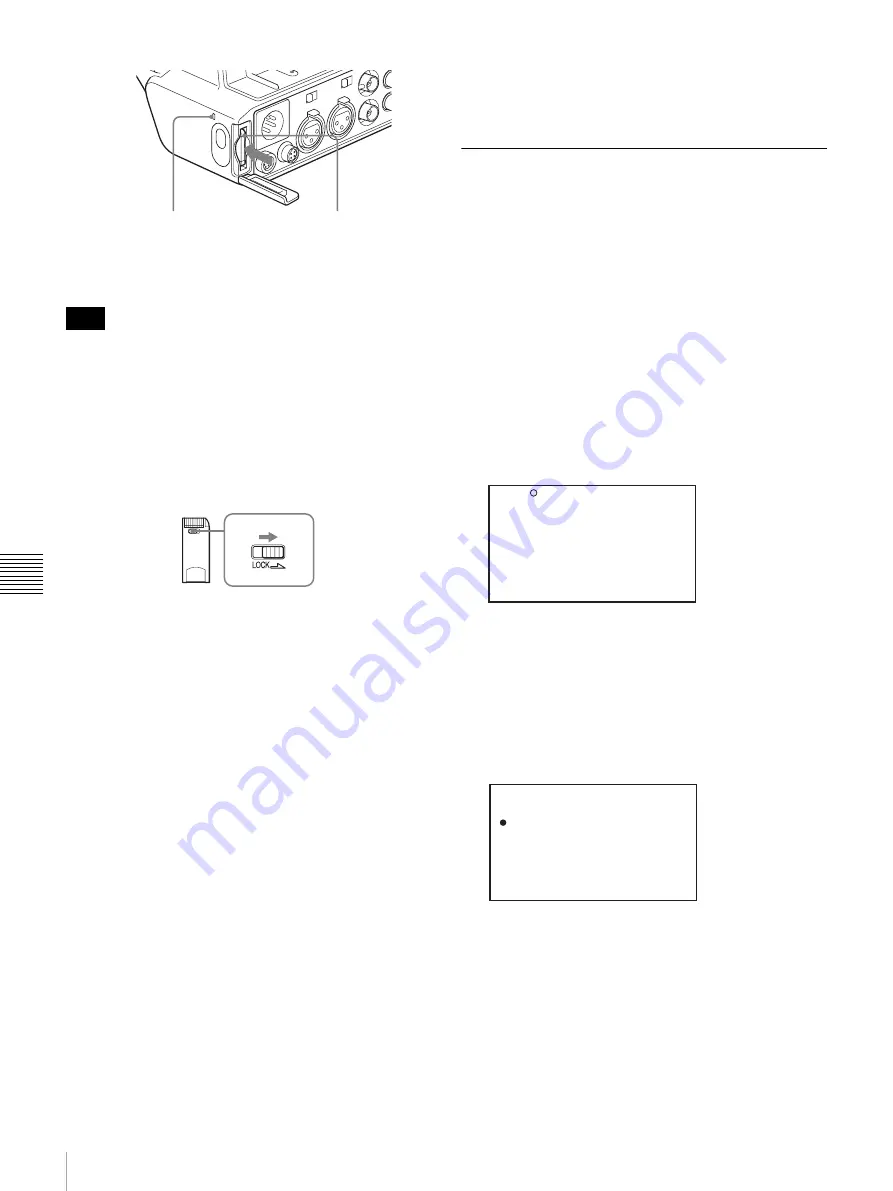 Sony PDW-F355L Operating Instructions Manual Download Page 148