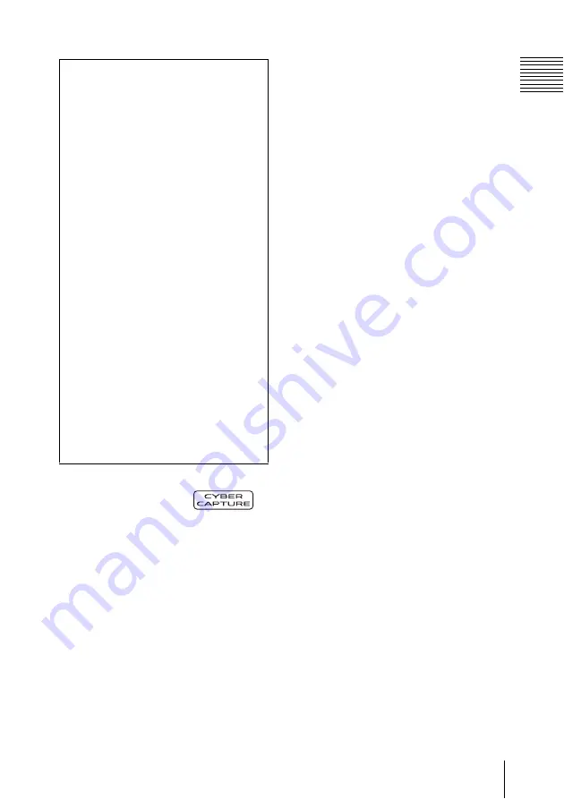 Sony PHU-120K Operating Instructions Manual Download Page 21