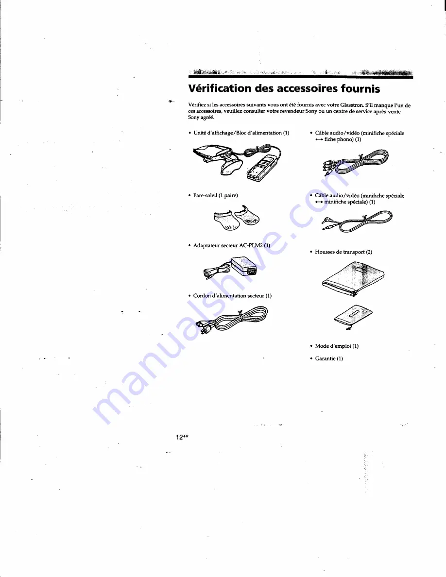 Sony PLM-A55 - Glasstron - 0.7