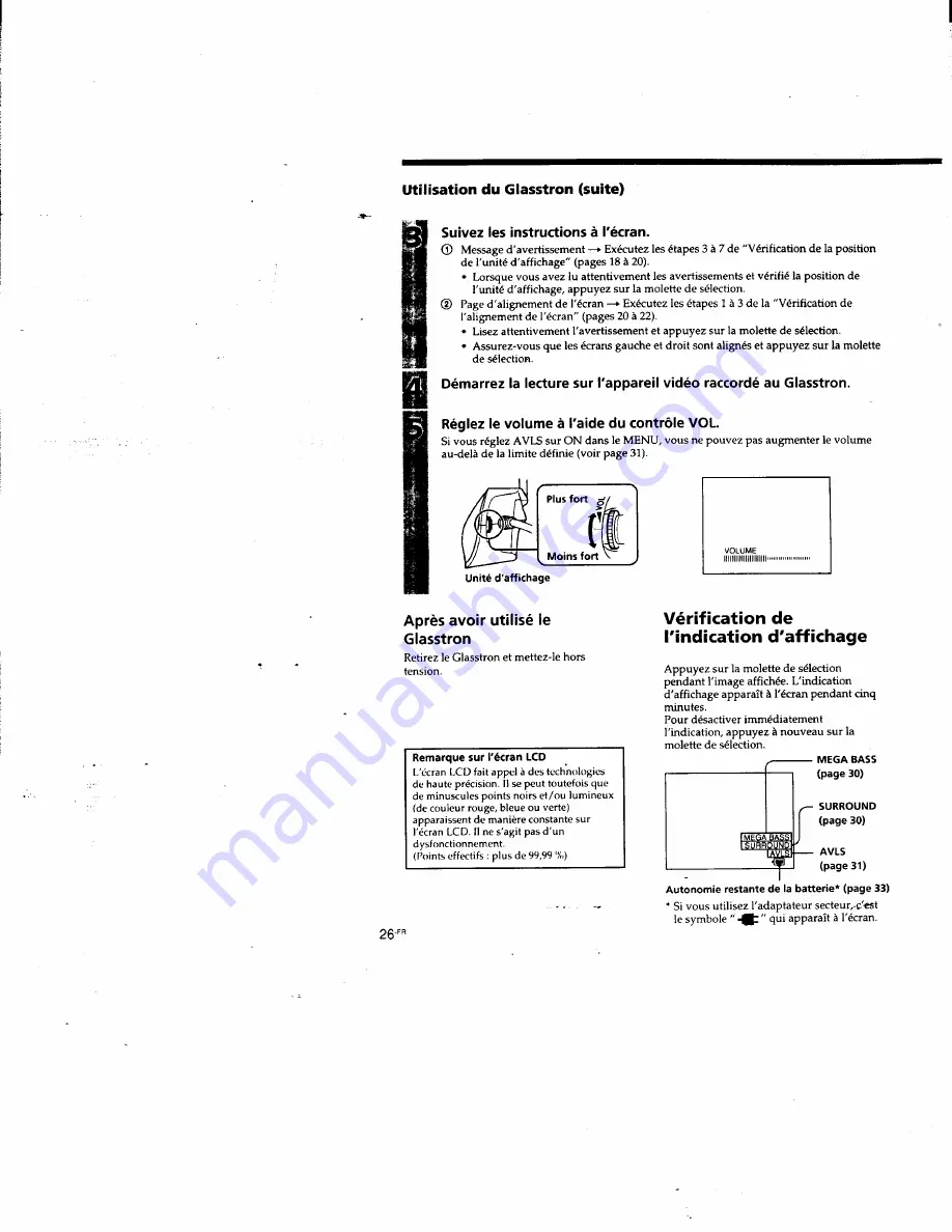 Sony PLM-A55 - Glasstron - 0.7