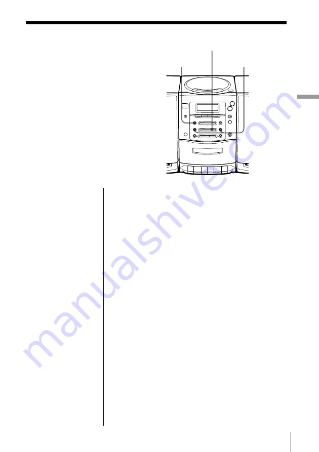 Sony PMC-107L Operating Instructions Manual Download Page 17