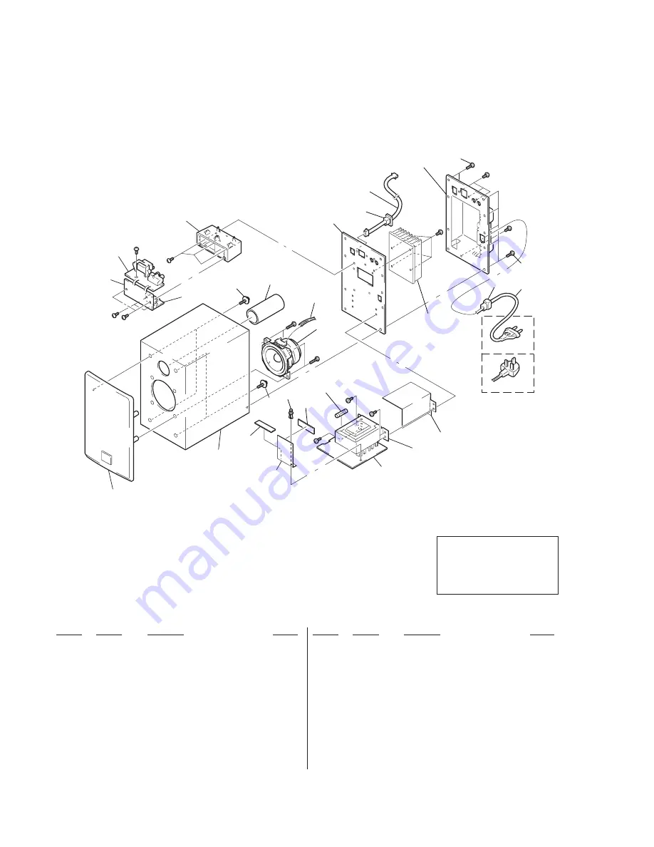 Sony PMC-D307L Service Manual Download Page 38