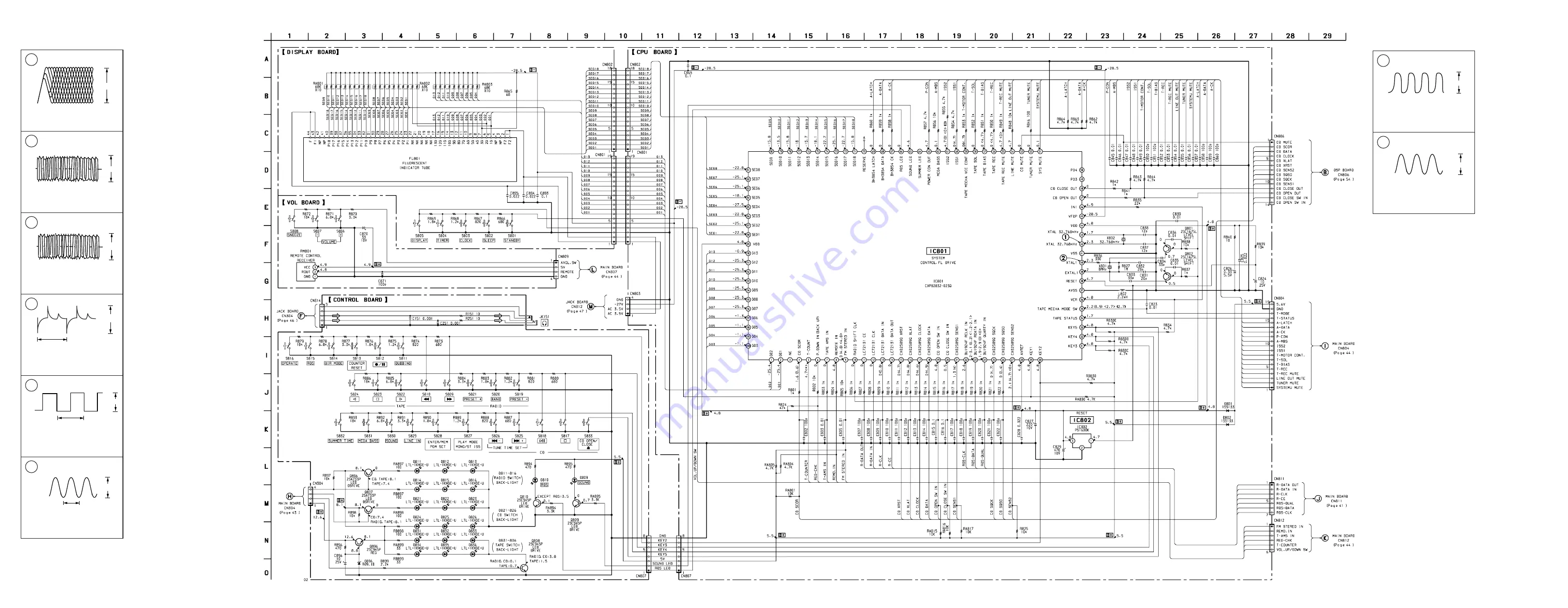 Sony PMC-DR50L Service Manual Download Page 34