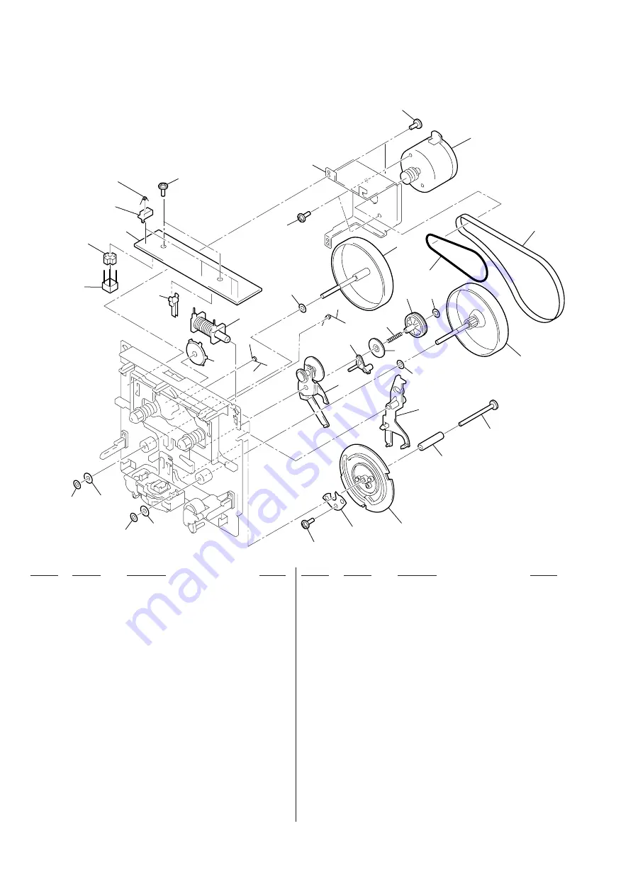 Sony PMC-DR50L Service Manual Download Page 44