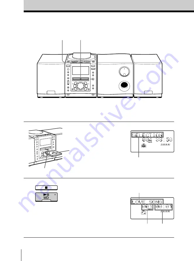 Sony PMC-MD55 - Md Boombox Скачать руководство пользователя страница 90