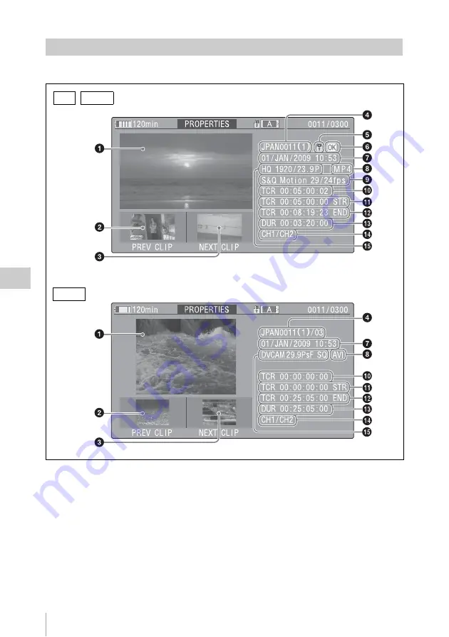 Sony PMW-500 Скачать руководство пользователя страница 100