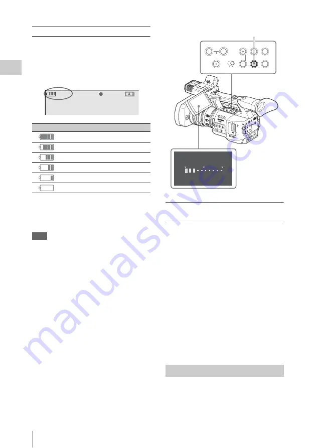 Sony PMW-EX1R Operating Instructions Manual Download Page 26