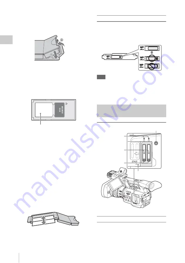 Sony PMW-EX1R Operating Instructions Manual Download Page 34