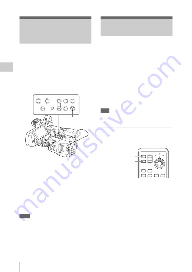 Sony PMW-EX1R Operating Instructions Manual Download Page 66