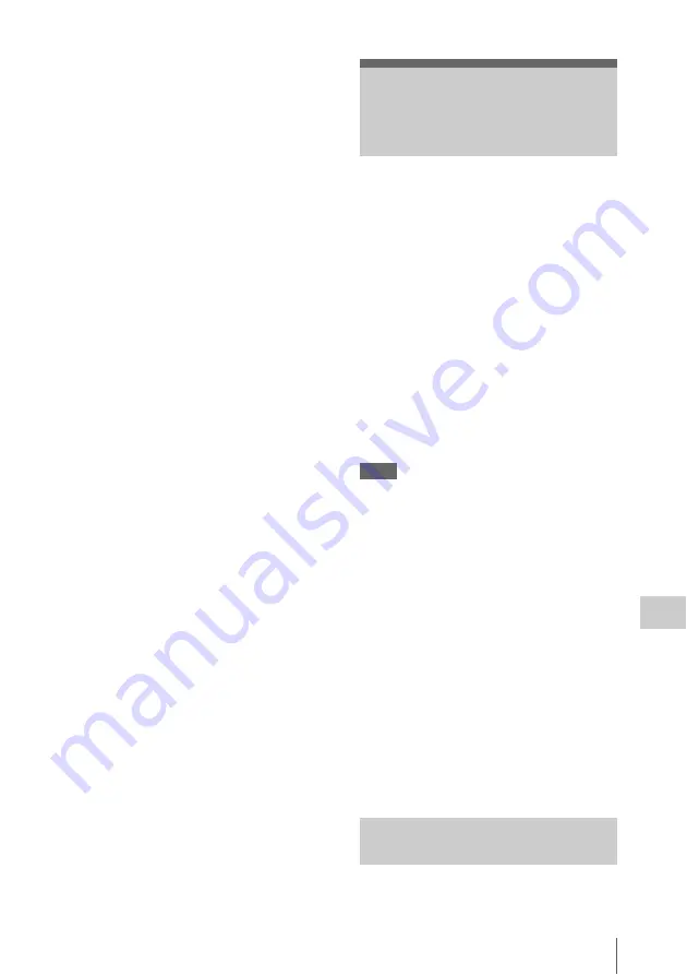 Sony PMW-EX1R Operating Instructions Manual Download Page 143