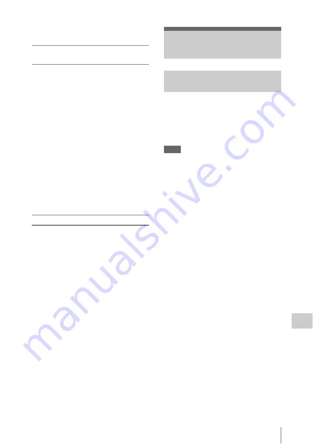 Sony PMW-EX1R Operating Instructions Manual Download Page 149