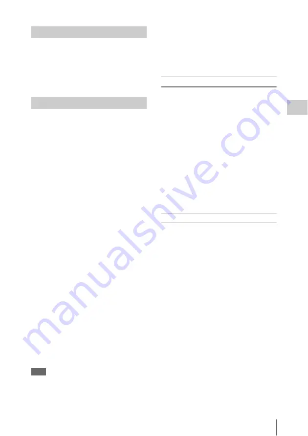 Sony PMW300K1 Operating Instructions Manual Download Page 41